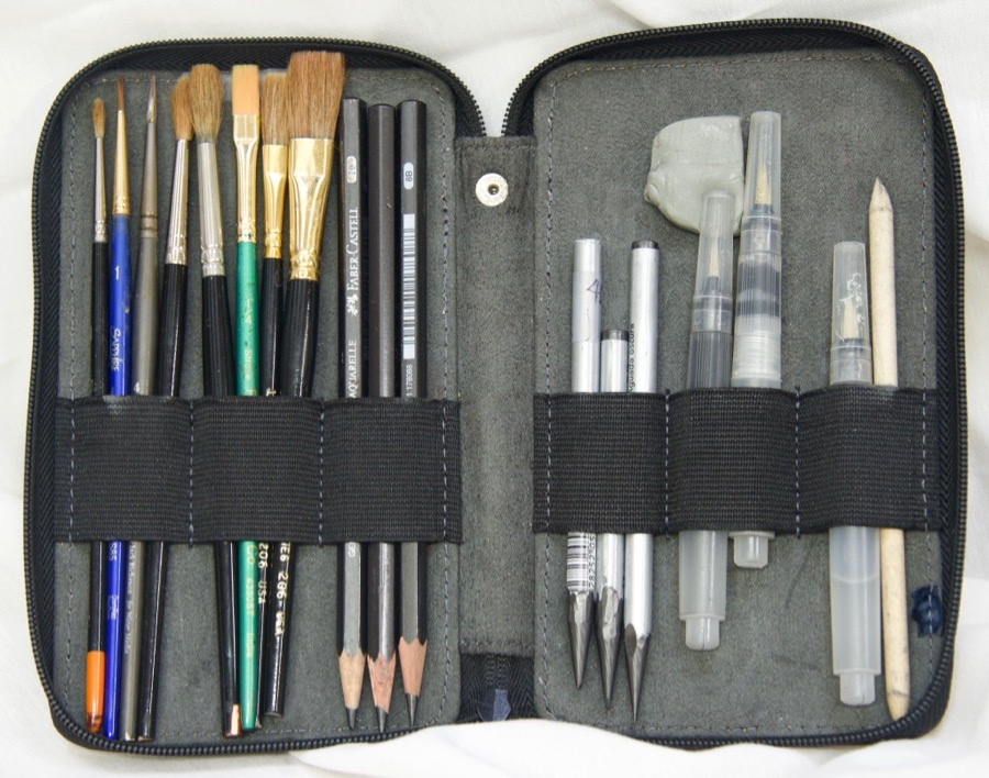 My Current Field Sketching Kit: Dry Media – SketchWild